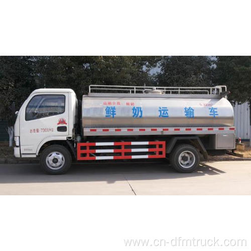 Dongfeng 4x2 stainless steel milk water tanker truck